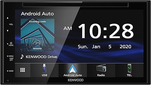 Miniatura 9 de Kenwood DDX5707S - Receptor de DVD de pantalla capacitiva de 6,8" con reproducción de coche, Android Auto, y Bluetooth