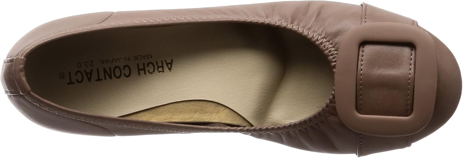 [アーチコンタクト] 日本製カジュアルパンプス 履きやすい ローヒール IM39081 レディース