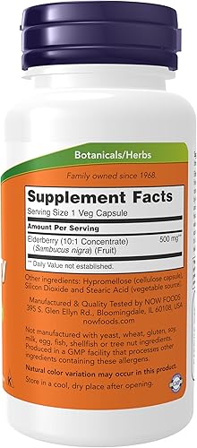 Miniatura 2 de Now Foods Extracto de Baya de Saúco, 1, 1