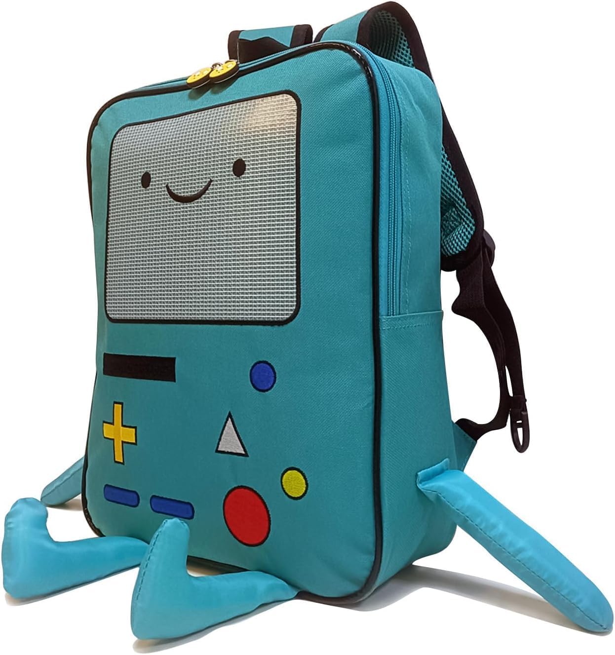Cute Cartoon Backpack Casual Travel Green Anime Bag Finn Jake Adventure Trip Breathable Portable Lightweight Backpack