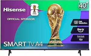 Hisense 40-Inch Class A4 Series FHD 1080p Smart Fire TV (40A4NF, 2025 Model)