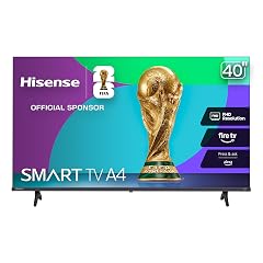 Hisense 40-Inch Class A4 Series FHD 1080p Smart Fire TV 40A4NF 2025 Model - DTS Virtual X Slim