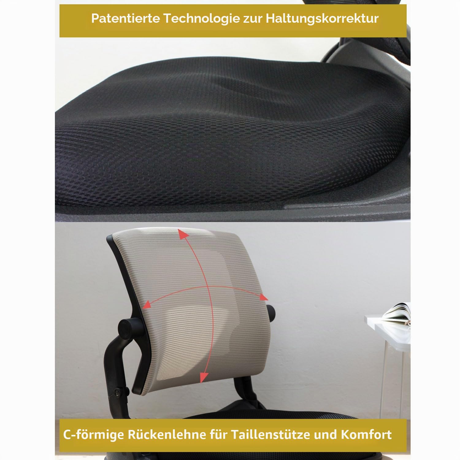 Patentierte Hüftkorrektur Japanischer Beinloser Bodenstuhl Sitz mit Rückenstütze Faltbarer orthopädischer Komfortsitz für Hüftanpassungen und Beckenkorrektur Geeignet für alle Altersgruppen,