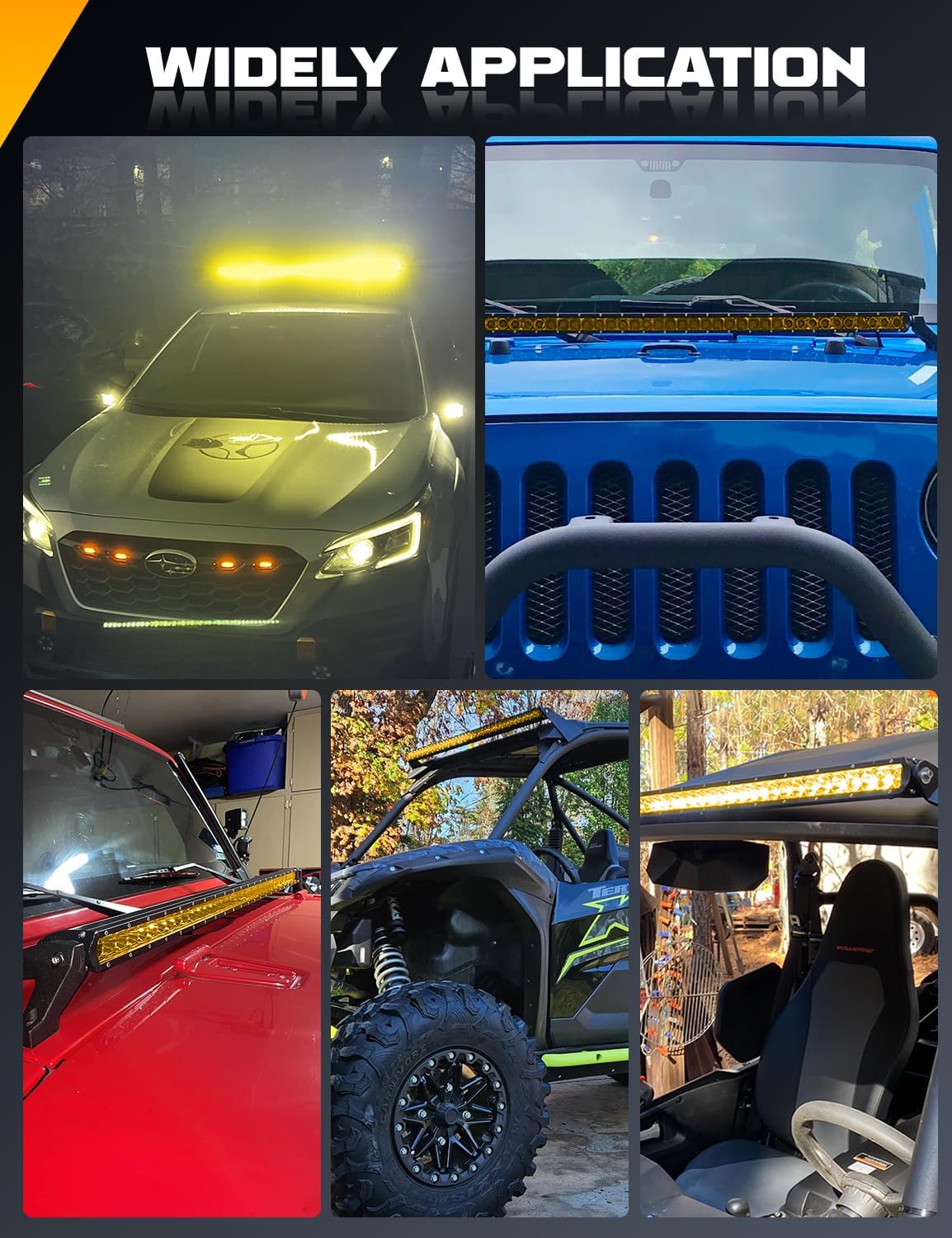 Chelhead Single Row Led Light Bar, 41 Inch 200W Combo Beam Off Road Led Lights for Bumper Roof Hood Mount Compatible with Jeep Ford Trucks Boat UTV
