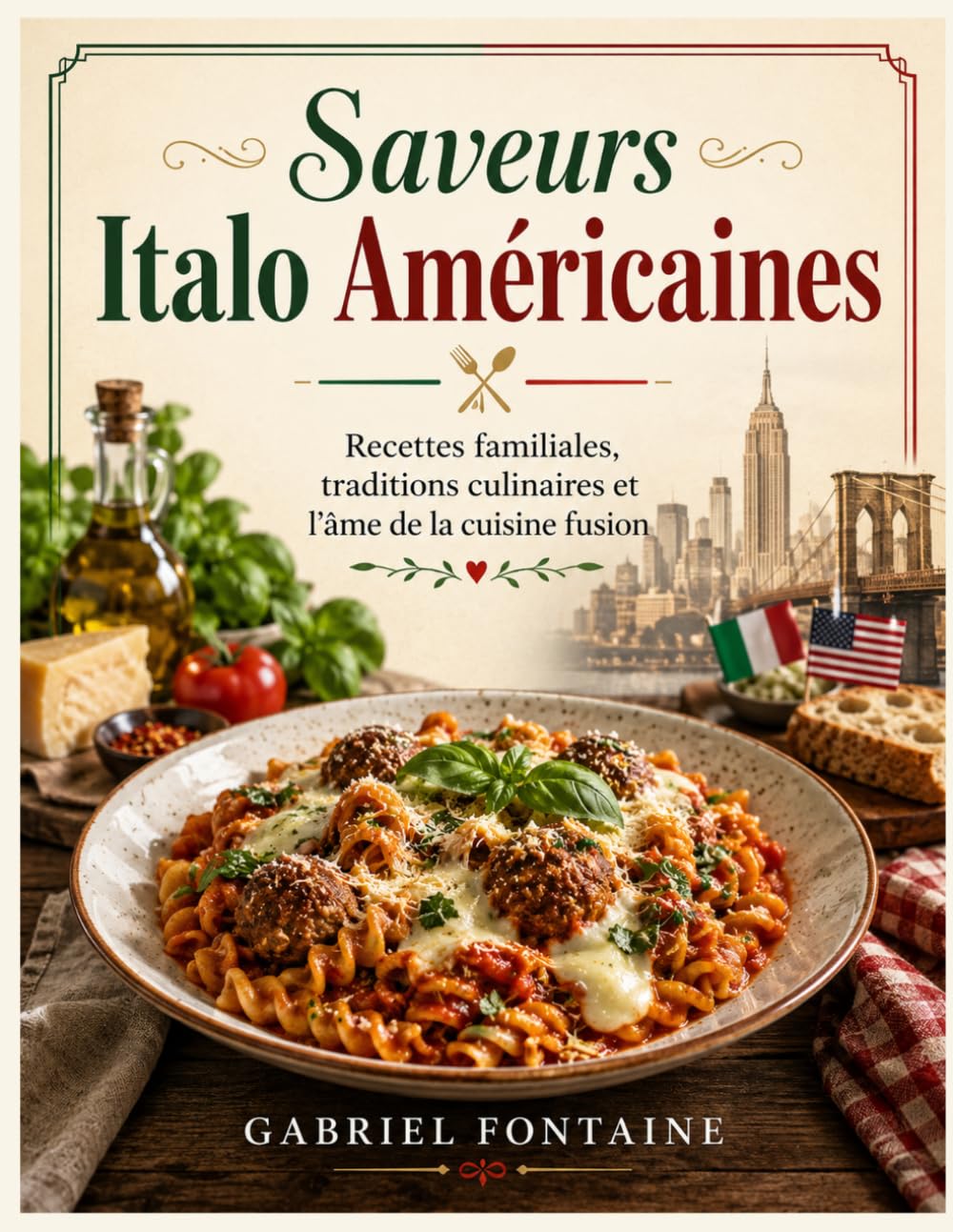 Saveurs Italo Américaines: Recettes familiales, traditions culinaires et l’âme de la cuisine fusion