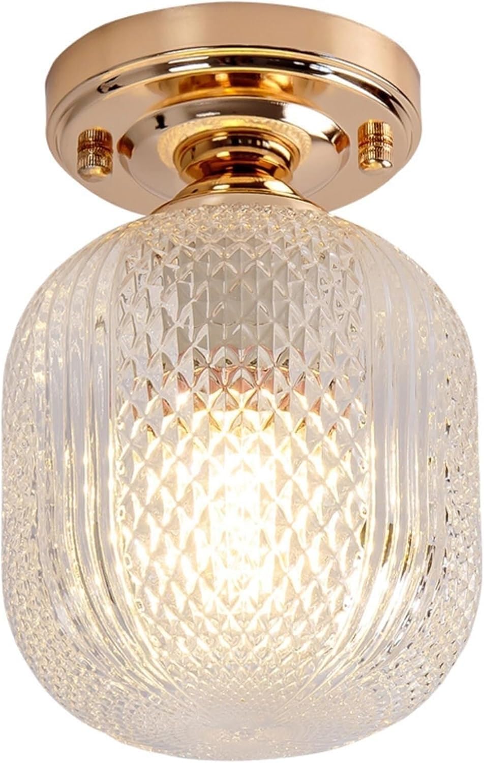 Candelabro de pasillo dorado estilo nórdico para iluminar el recibidor con elegancia