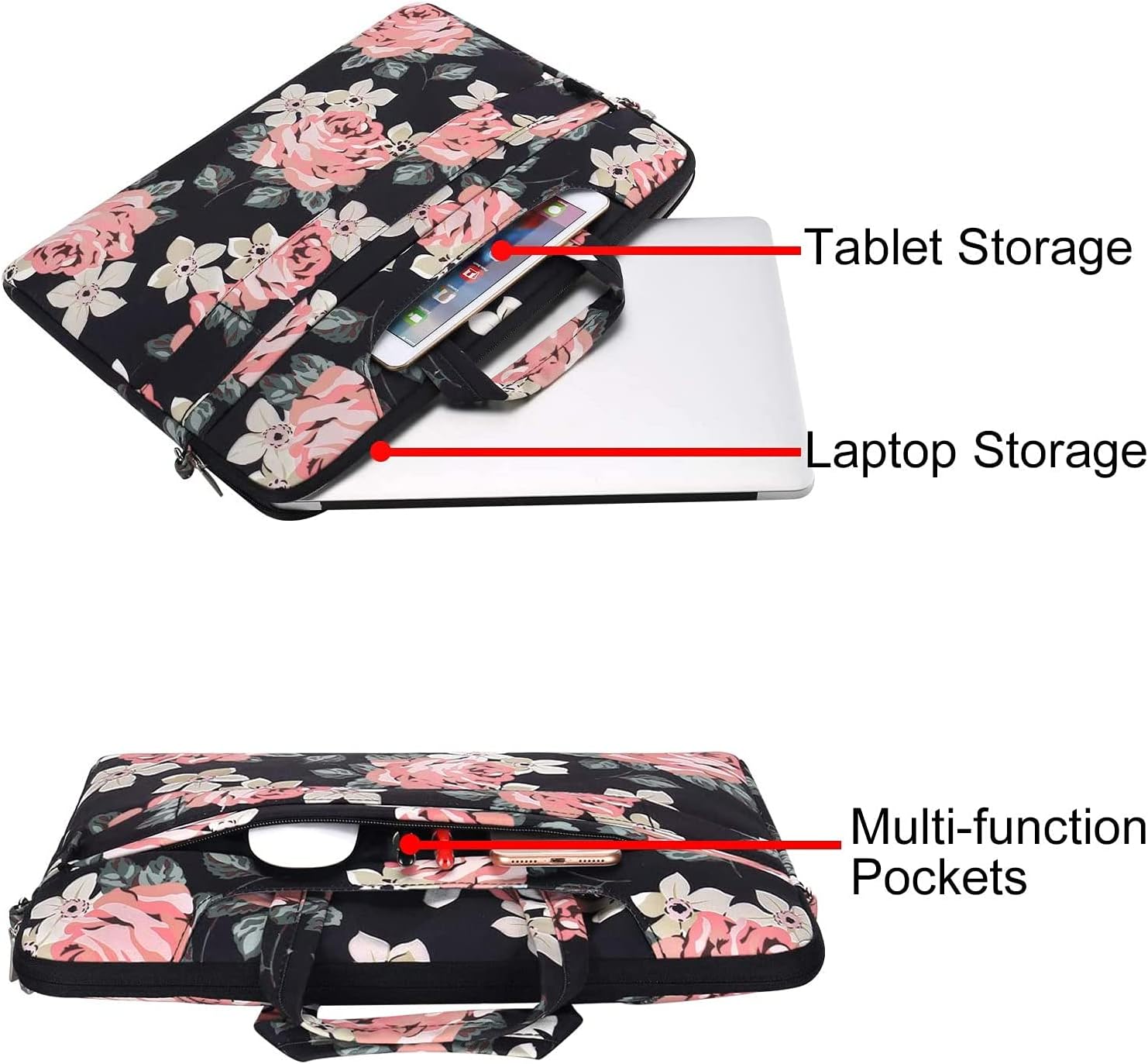 🔥 Flash Sale MOSISO Laptop Shoulder Bag Compatible with MacBook Pro 16 inch 2021 M1 Pro/M1 Max A2485/2019-2020 A2141/Pro 15 A1398, 15-15.6 inch Notebook, Rose Carrying Briefcase Sleeve Case with Trolley Belt Lowest Price MOSISO Laptop Shoulder Bag Compatible with MacBook Pro 16 inch 2021 M1 Pro/M1 Max A2485/2019-2020 A2141/Pro 15 A1398, 15-15.6 inch Notebook, Rose Carrying Briefcase Sleeve Case with Trolley Belt