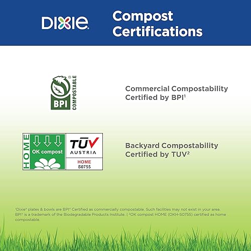 Miniatura 8 de Georgia-Pacific Dixie - Cuencos de papel de peso mediano de 12 onzas por GP PRO, color blanco, UXB12WS, 500 cuencos por caja