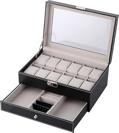 watch box with drawer
