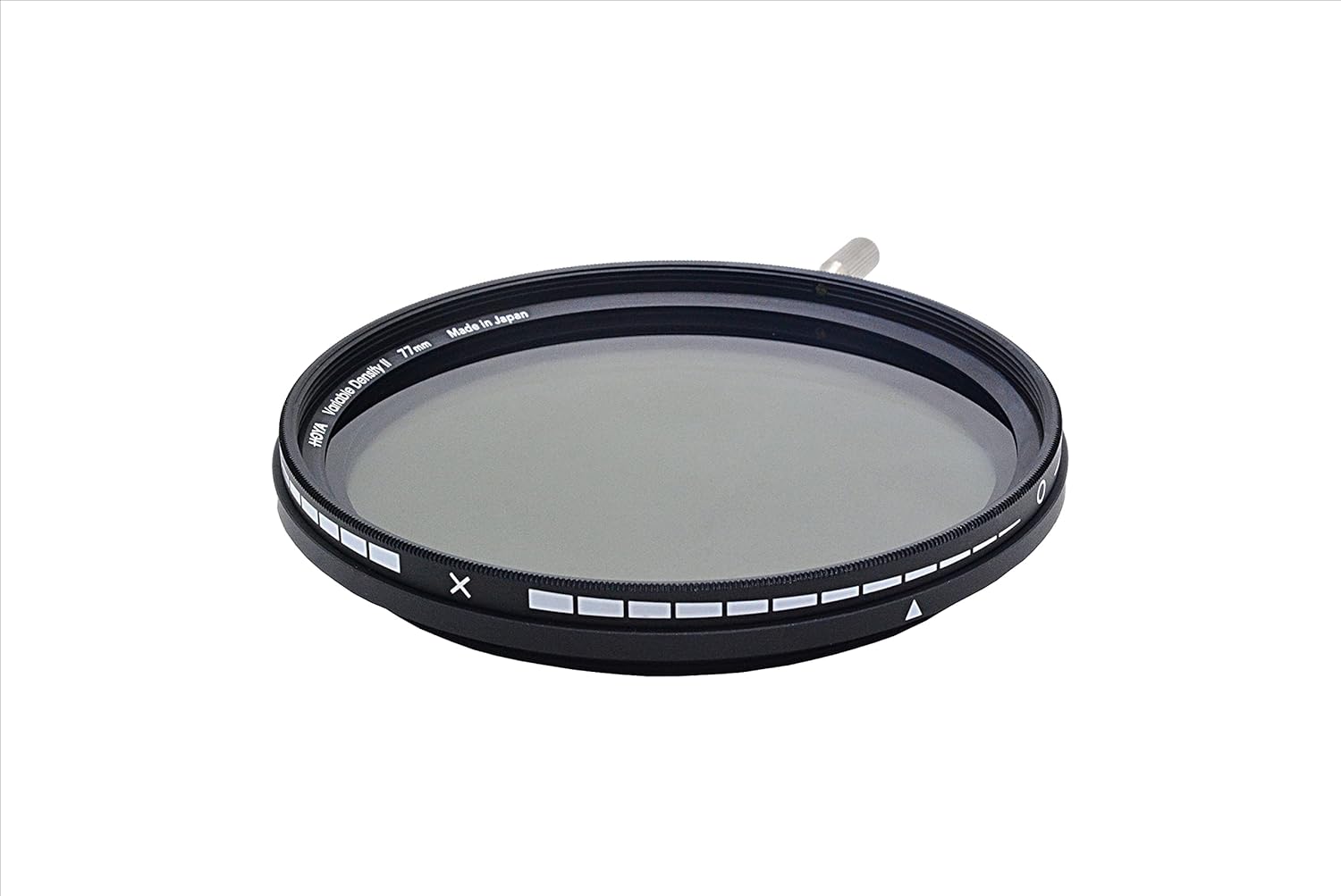 Hoya 77mm Variable ND Filter II – 1.5 to 9 Stops (ND3-400) Density Camera Lens Filter – Multi-Coated Optical Glass & Thin Frame Minimizes Vignetting with Knob for Smooth Rotation (Accepts 82mm Cap)