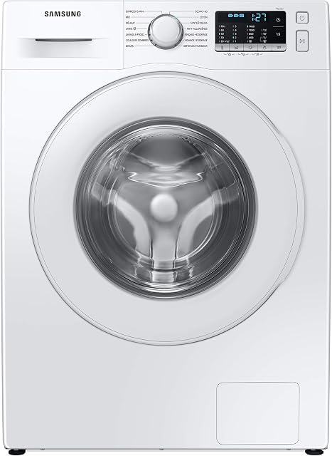 Samsung Series 5 WW70TA046TE/EU with ecobubble Freestanding Washing Machine, 7 kg 1400 rpm, White, B Rated
