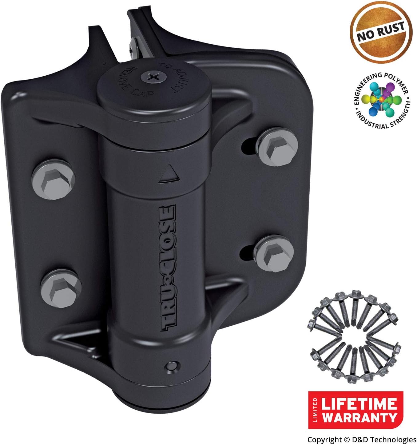 40% оƒƒ Dіѕсоunt D&D Technologies TCHDRND1-MK2 TruClose Round Post Gate Hinges, for Self Closing Chain Link Gates up to 132 Pounds, for 1 3/8 and 1 5/8 Gate Diameters, 2 Count Chеареѕt 🛒 D&D Technologies TCHDRND1-MK2 TruClose Round Post Gate Hinges, for Self Closing Chain Link Gates up to 132 Pounds, for 1 3/8 and 1 5/8 Gate Diameters, 2 Count