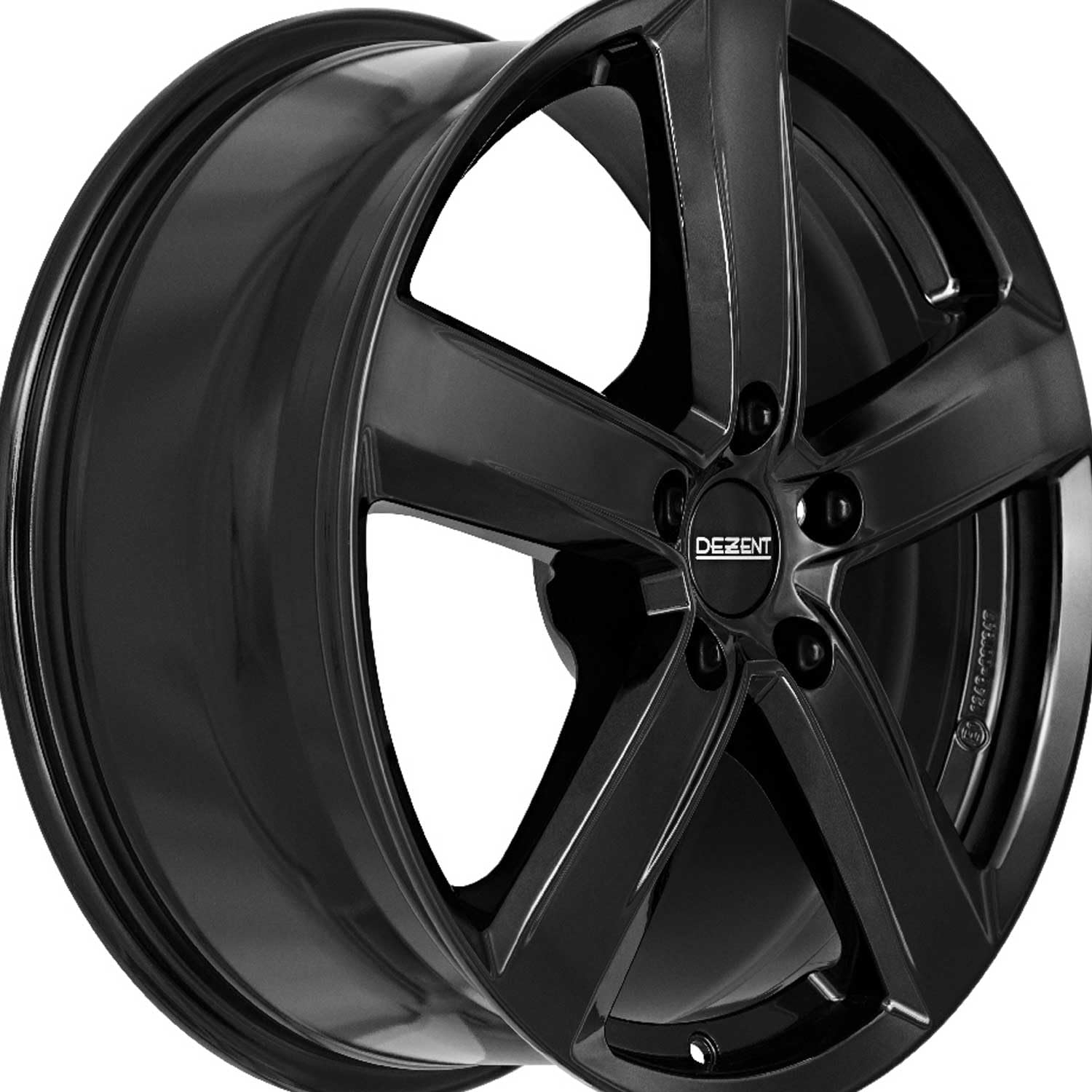4x jantes en aluminium Dezent TU black 6.0Jx16 ET43 5x112