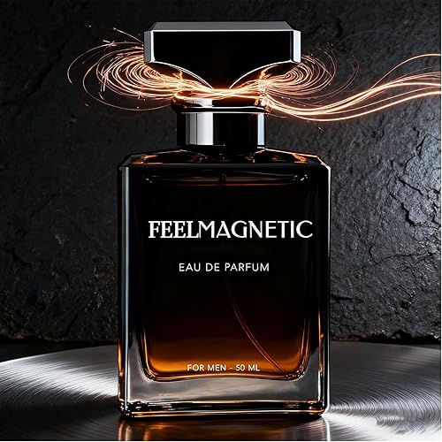 Miniatura 2 de Perfume con feromonas infundido para hombres - Perfume de larga duración Social Confidence 1.7 fl oz (2)