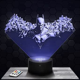 Lampada da comodino, Luce notturna tattile Logo Twitch Lampada