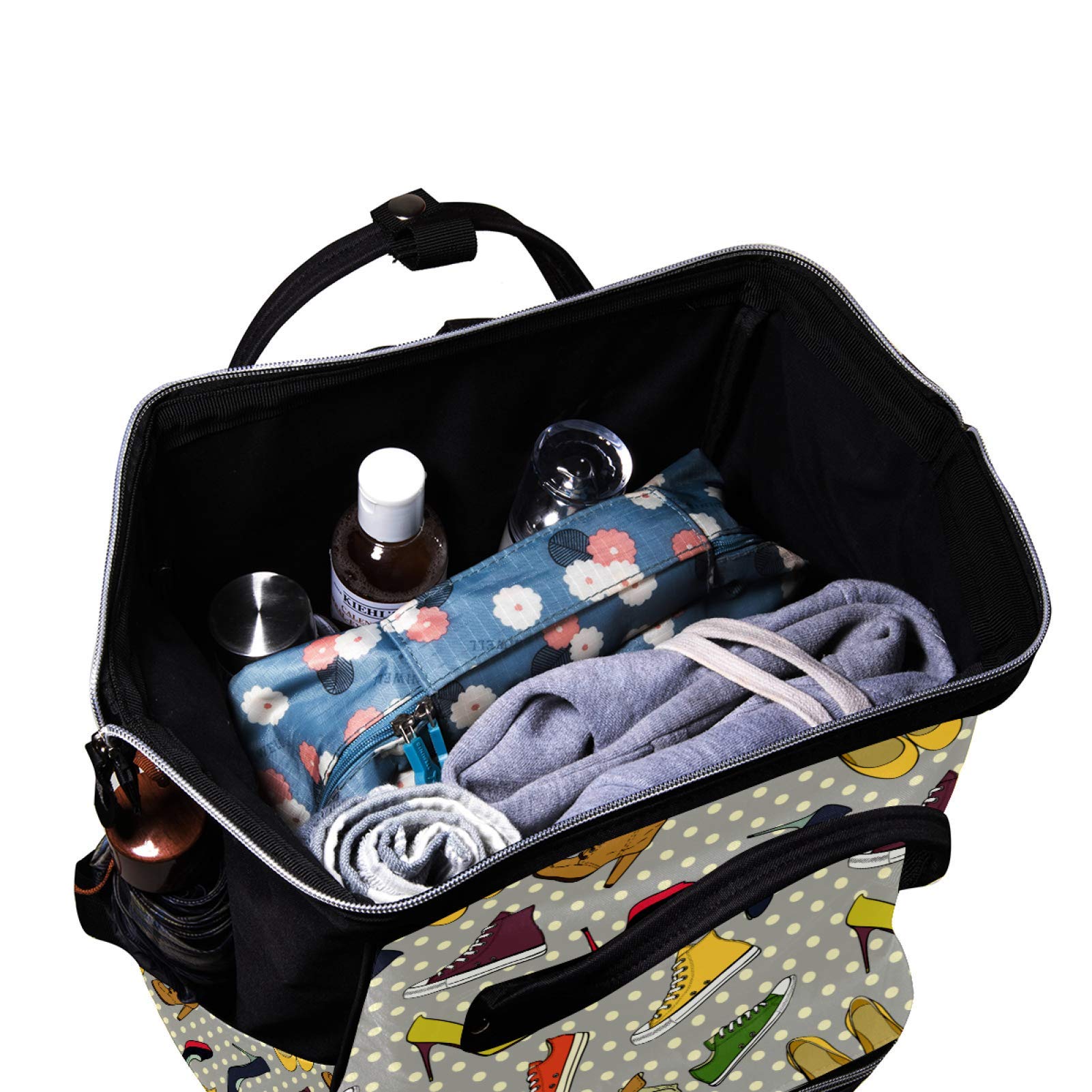 Amazon.com: Hill Shoes and Sneakers Pattern Diaper Bag Mummy