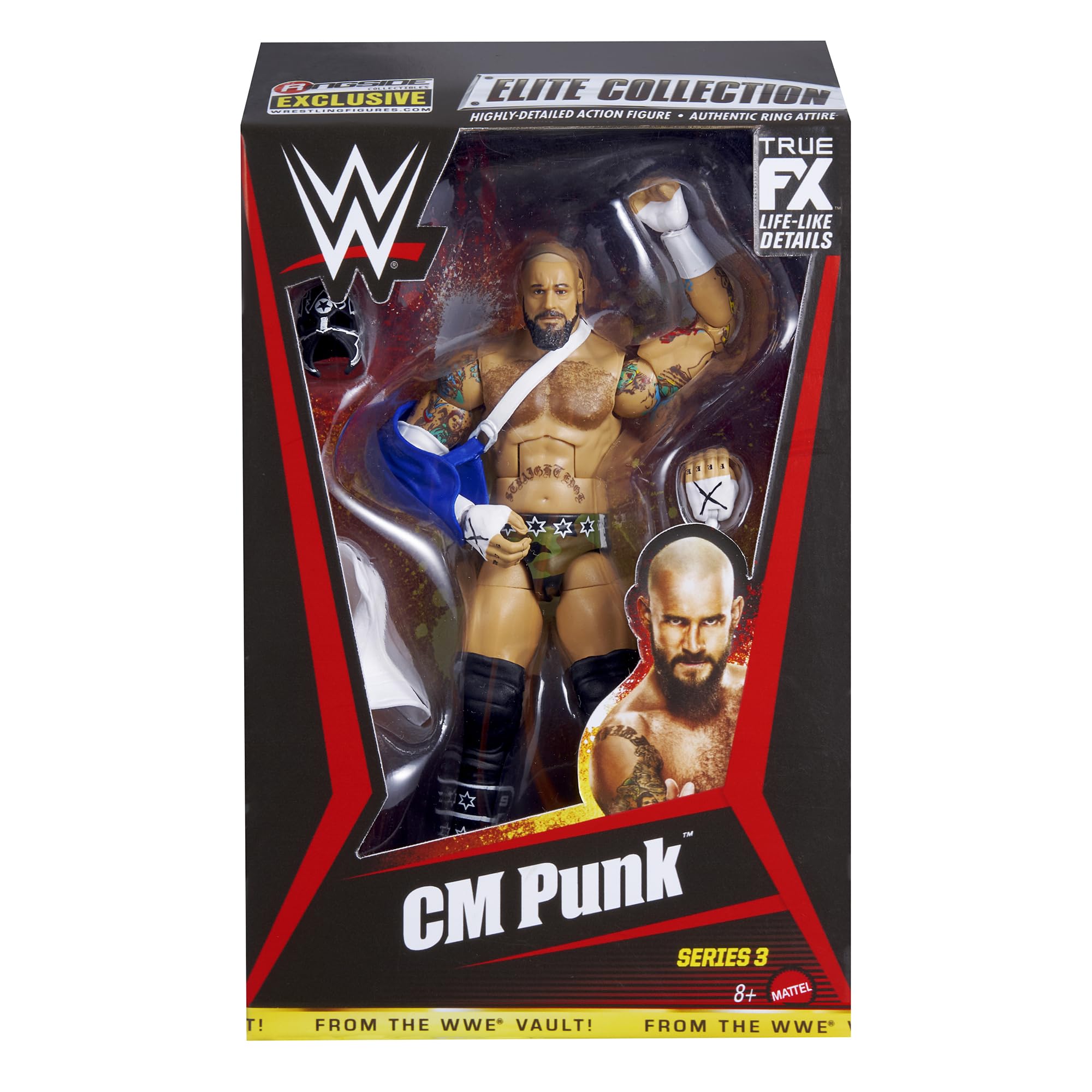 Amazon.co.jp: WWE CMパンク(ストレートエッジソサエティ) - (シリーズ