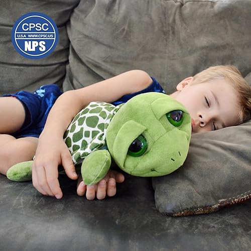 Vista 103 de MorisMos - Animales de peluche de lagarto, mamá camaleón gigante de 27 pulgadas con 4 lagartos bebés, juguetes para niños y niñas, mamá iguana