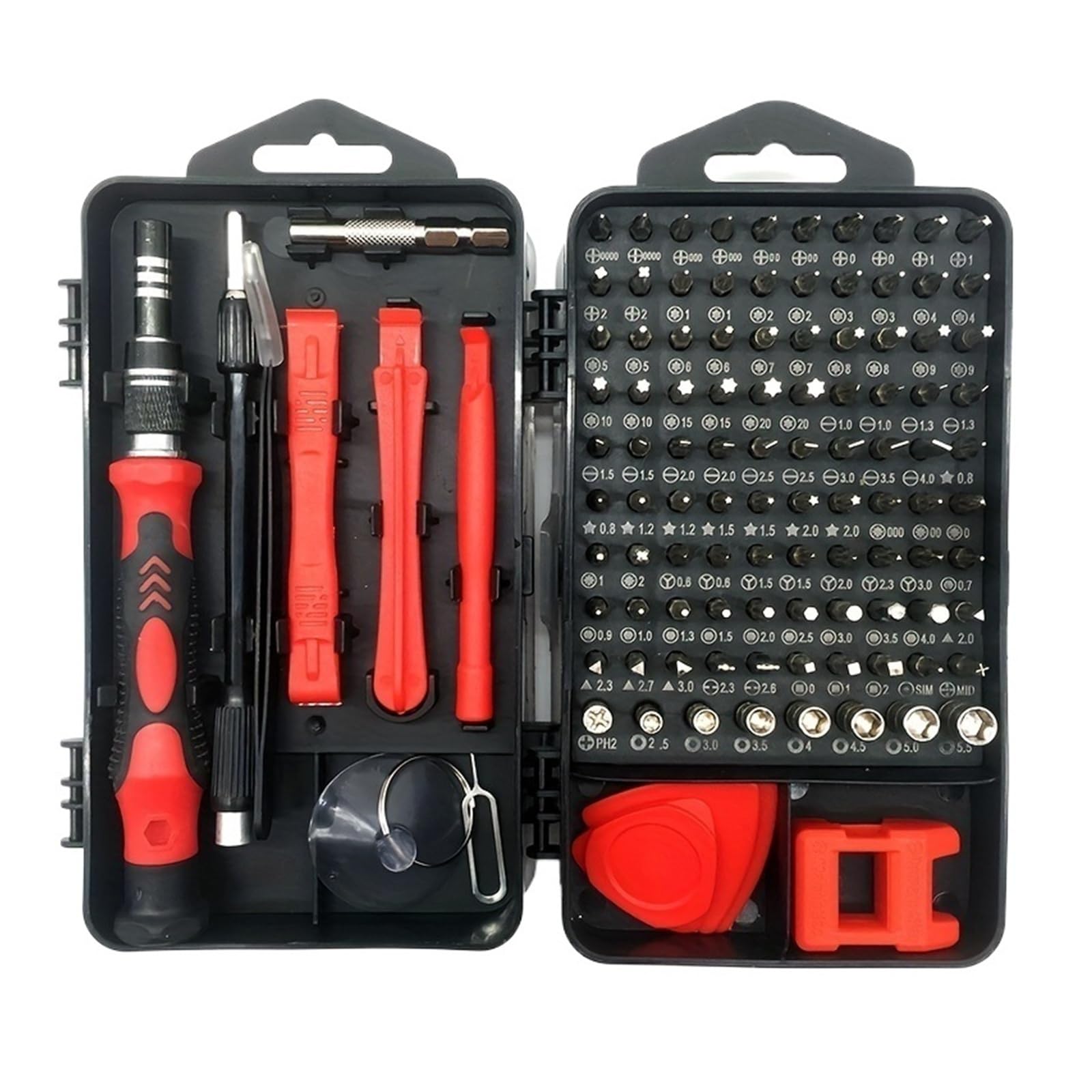 Zestaw wkrętaków precyzyjnych 115 w 1, zestaw narzędzi do naprawy elektroniki do komputera PC, laptopa, telefonu komórkowego, zegarka, PS4, Vive VR, zabawki, okularów