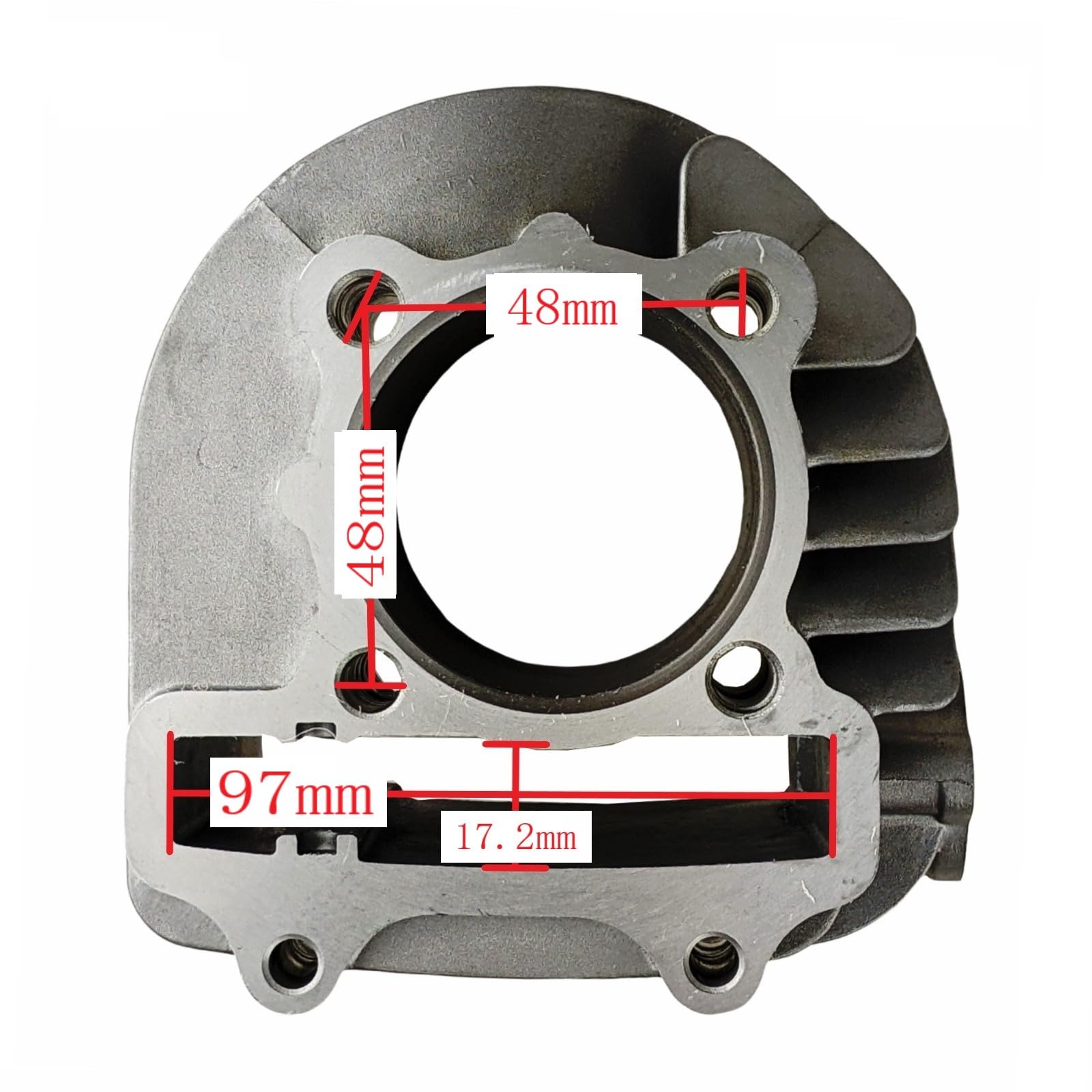 Amazon.com: RedCap 61mm Big Bore Cylinder Piston Kit with Gaskets