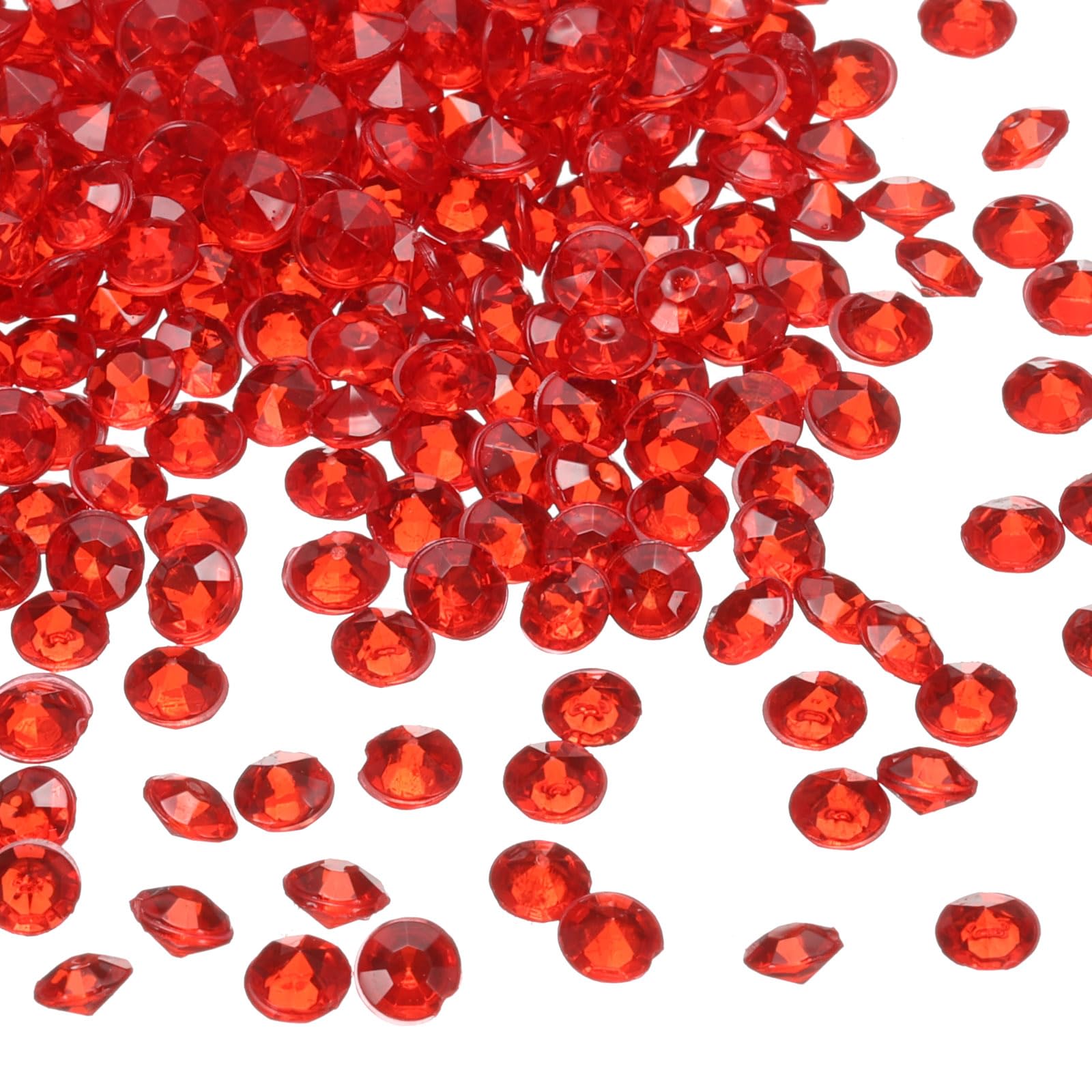 Muiltvoe 5000Pcs Wedding Table Scatter Confetti Fake Crystals Acrylic Diamonds Rhinestones Vase Fillers Gems for Crafts,Table Centerpiece Decor, Bridal Shower Party (Dark Purple, 4.5mm)