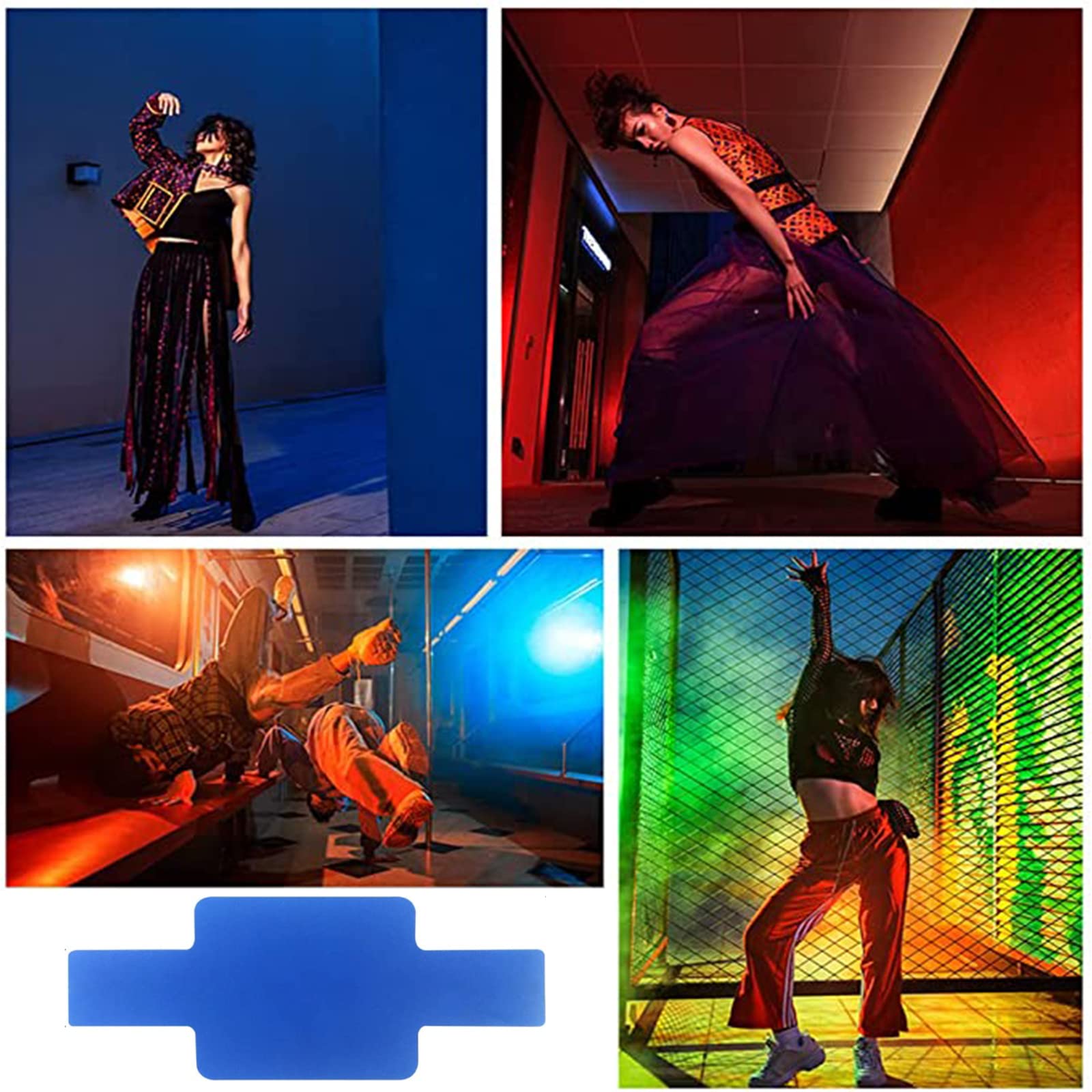 Filtri Colore Trasparenti A4 Per Luci - Set 6 Colorati Per Fotografia E LED - Foto 7