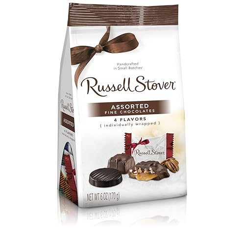 Russell Stover Surtido Mini Chocolates 6oz Bolsa Russell Stover Surtido Mini Chocolates 6oz Bolsa