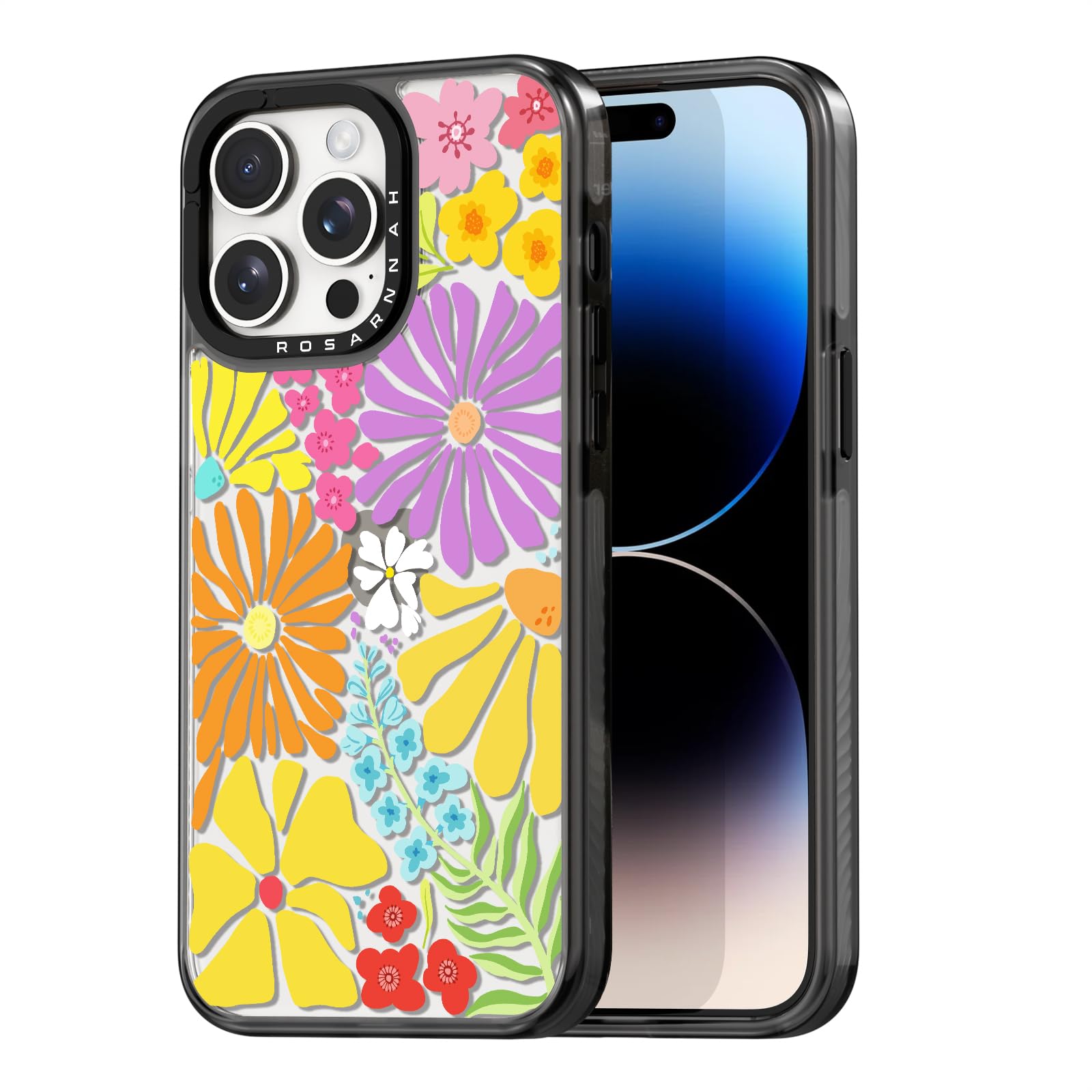 Coque compatible avec iPhone 14 fleurie pour votre quotidien - 8