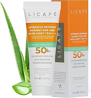 LICAPE® Protector solar facial SPF 50+, infus...