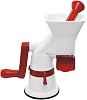 Weston Fruit & Tomato Press, 3 Cup Capacity, Red and White 67-1101-W