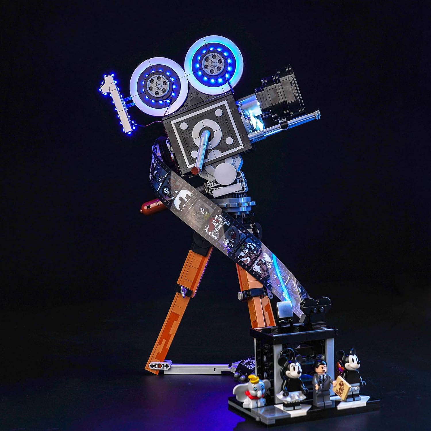 LocoLee LED Light Kit for Lego Camera Walt Tribute 43230 Lego Polaroid Retro Camera, Lighting Set Compatible with Camera Lego Set for Adults (Lights Only, No Models)