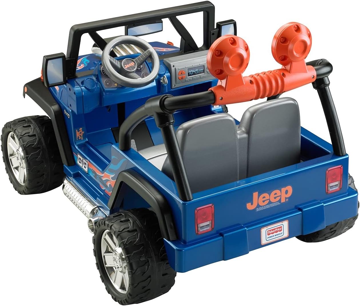 power wheels jeep wrangler blue