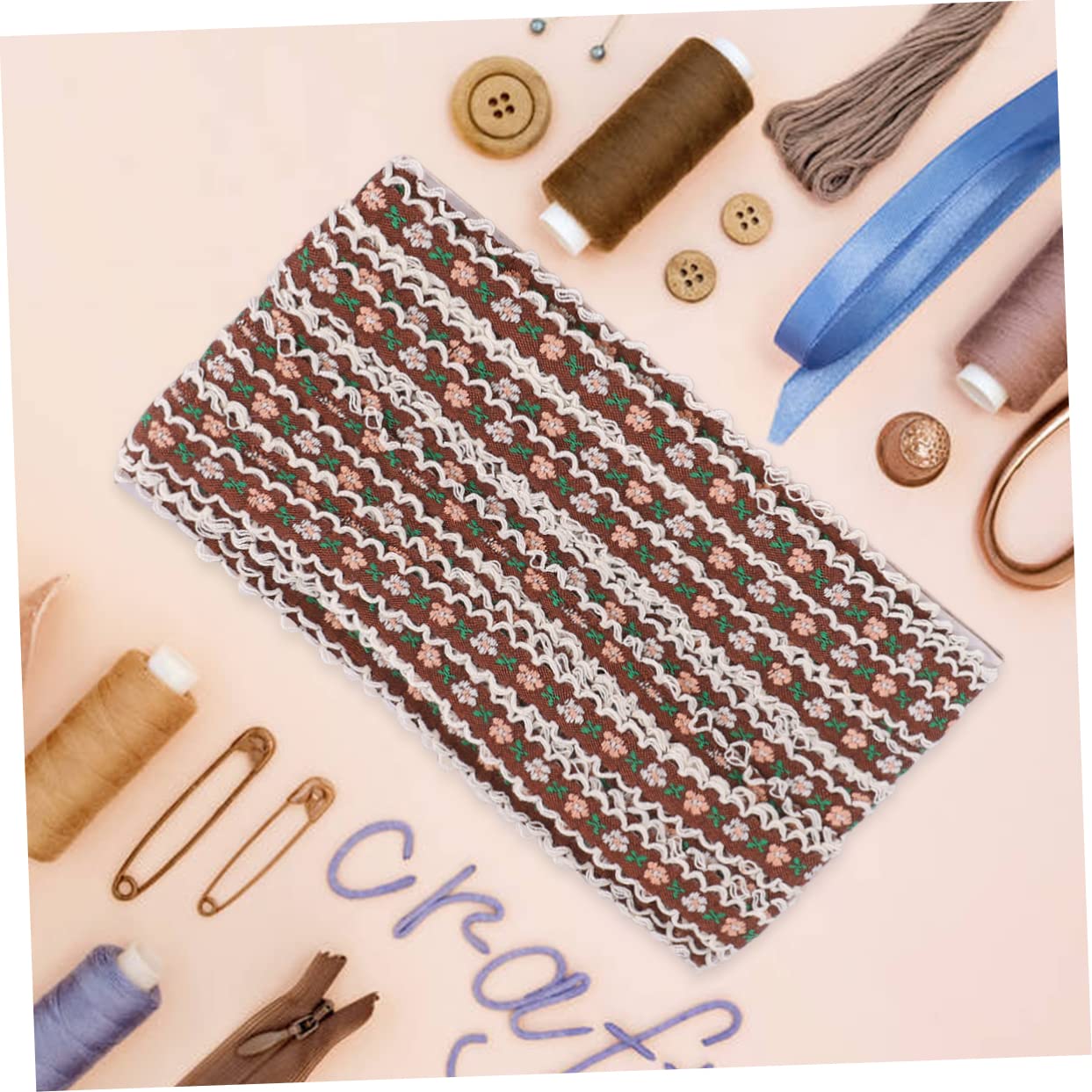 Operitacx 3piezas Cinta De Encaje Bordado Para Diseño Floral Material Duradero y Seguro Para Vestidos y Accesorios De Moda Yards