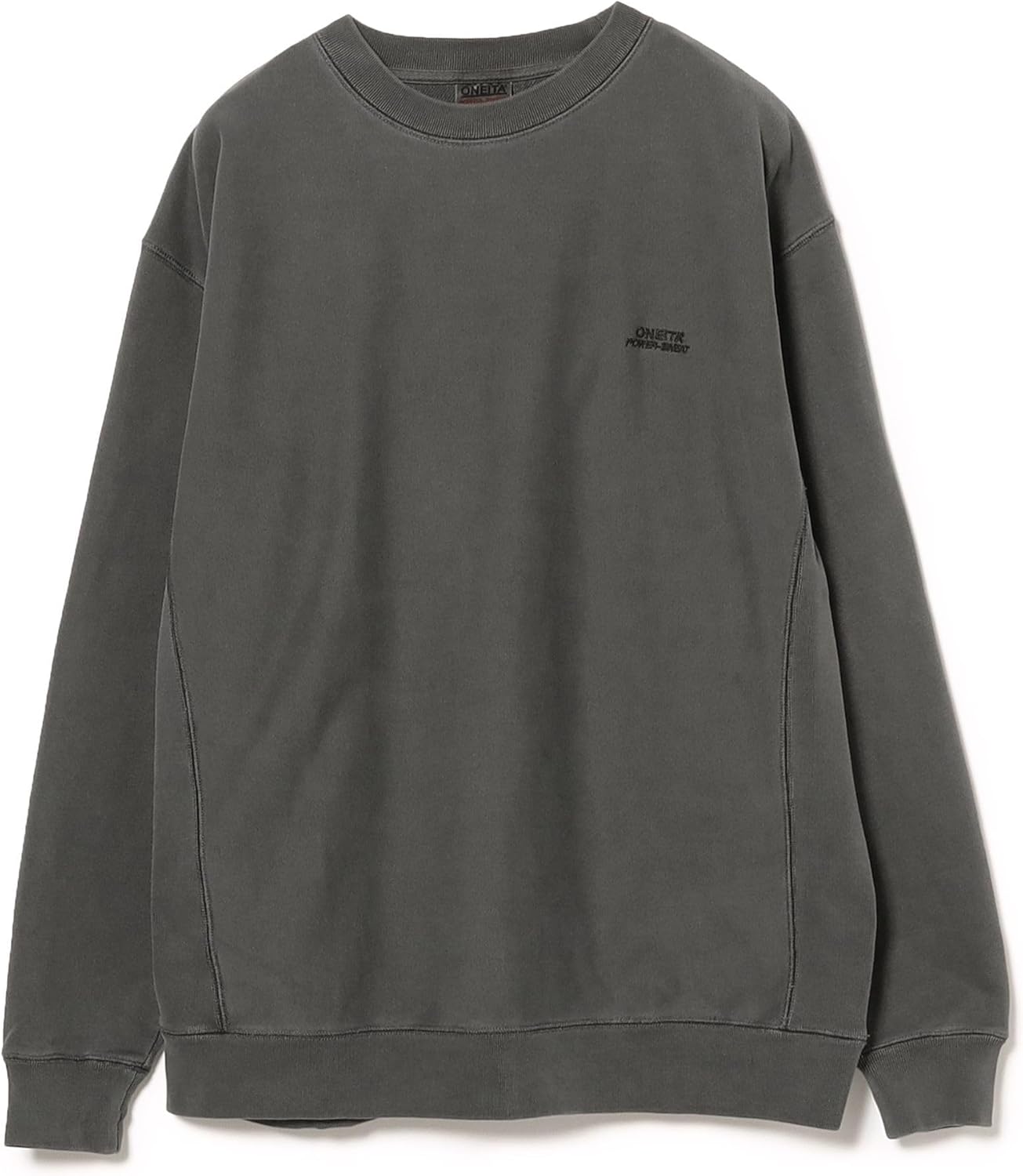 Pigment Damage Crew Neck Sweat ブラウン Lサイズ Pigment Damage