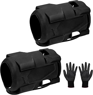 2 PCS 49-16-2562 Protective Boot Compatible with Fuel Stubby 1/2 and 3/8 Impact Wrench Boot Replace 2562-20, 2563-20, 2563P-20 with a Pair of Gloves
