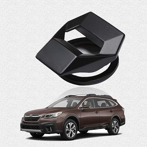 Miniatura 2 de Great luck - Calcomanía de aluminio para interruptor de arranque de motor, 1 piezajuego (rojo) para Subaru