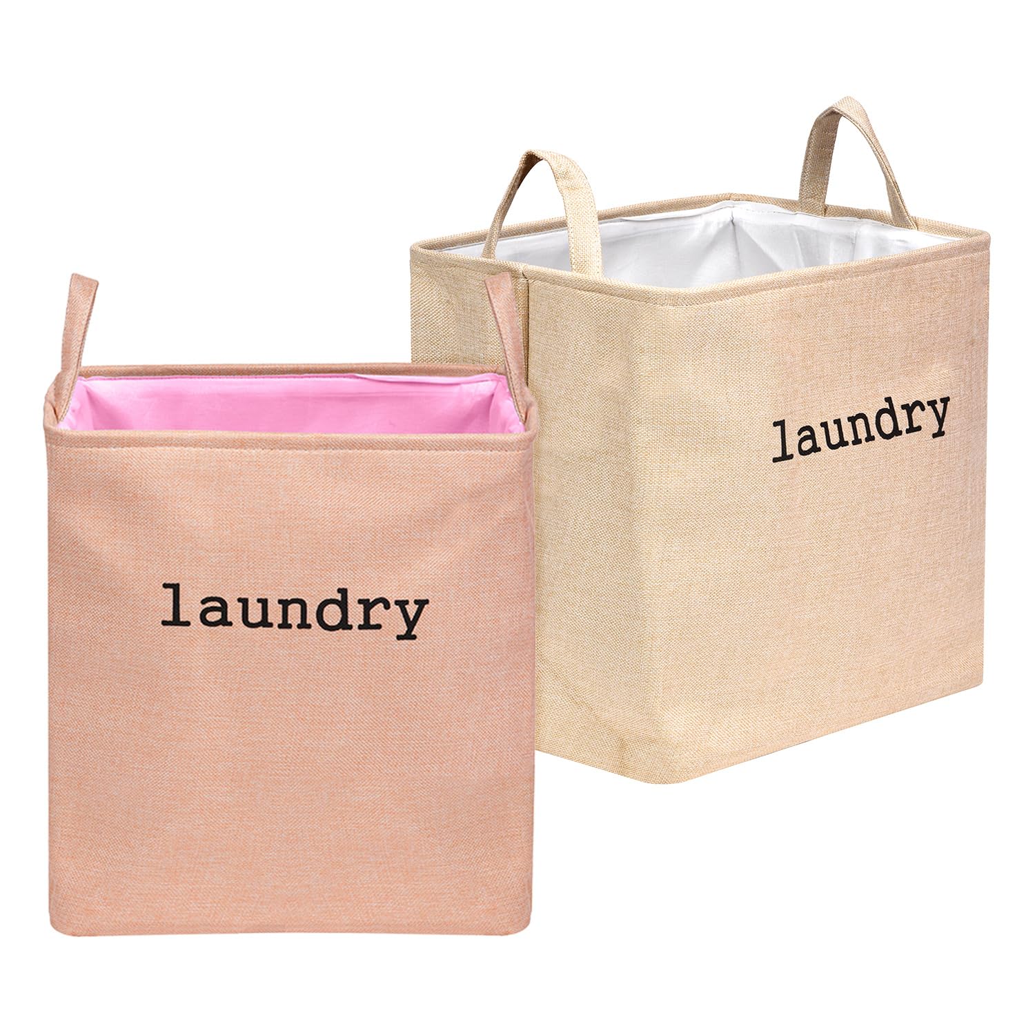 Kuber Industries Laundry Basket | Square Foldable Laundry Basket | Jute Storage Bag with Handles | Clothes Basket for Home | Toy Storage Basket | 40 LTR | Pack of 2 | Multicolor (B0CH52X9CT) Amazon Price History, Amazon Price Tracker