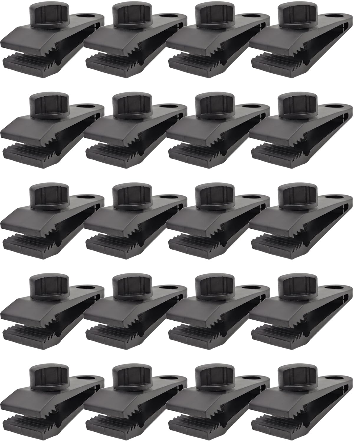View 1 of [MISSING 8 PCS] ABINLIN Tarp Clips (20 Pcs)
