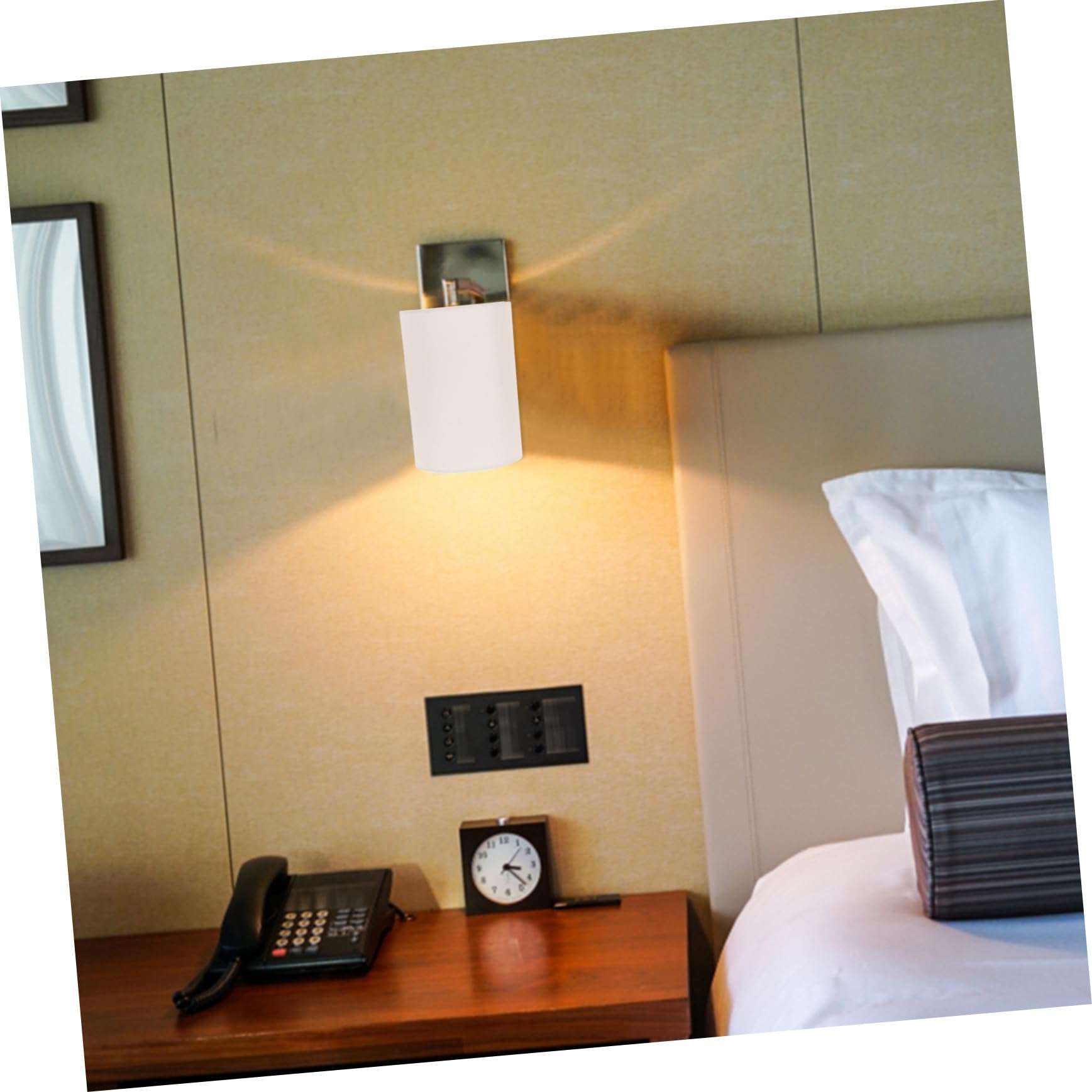 2pezzi Lampshade Rotondo Tessuto Di Lino Per Lampade Da Tavolo e Sospensione Design Moderno e Chic Per Illuminazione Interna e Salotto