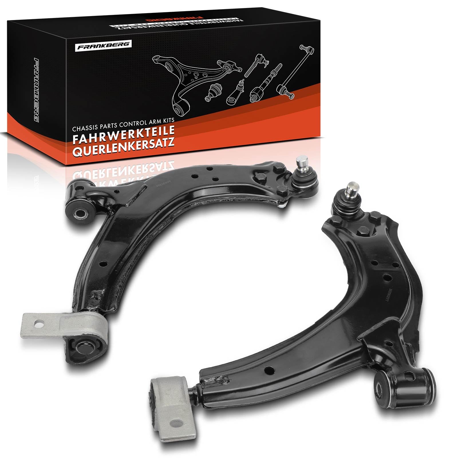 Frankberg 2x Brazo transversal eje Delantero inferior Delantero izquierdo derecho Compatible con Xsara Picasso N68 Berlingo/Berlingo First MPV GFK GJK MF Berlingo/Berlingo First 3521C1, 3520H6