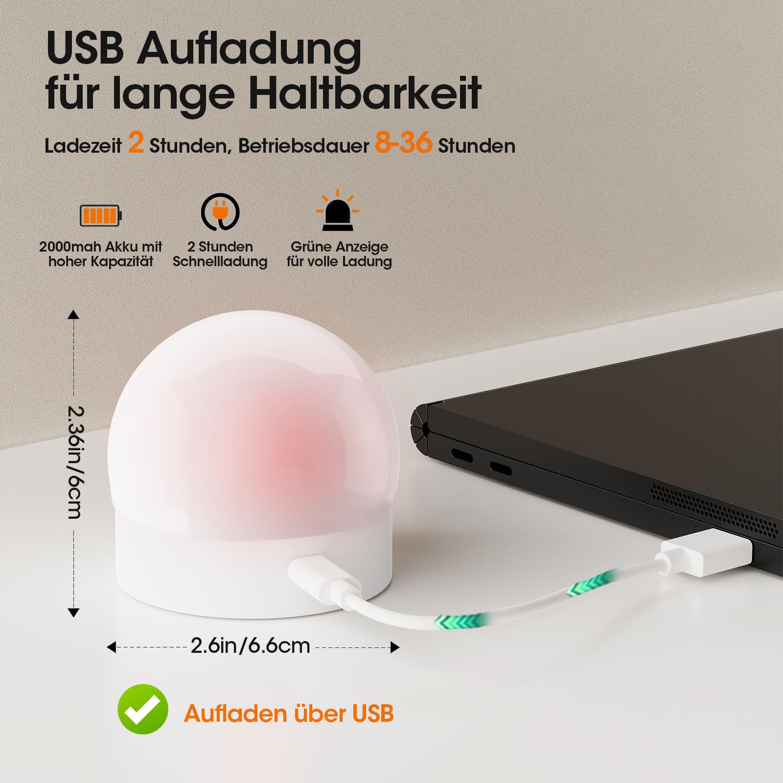 Wiederaufladbare E14 LED-Glühbirne Mit Fernbedienung | Akku-Betrieb, Dimmbar & 3 Farbtemperaturen | Timer-Funktion, Magnetbasis