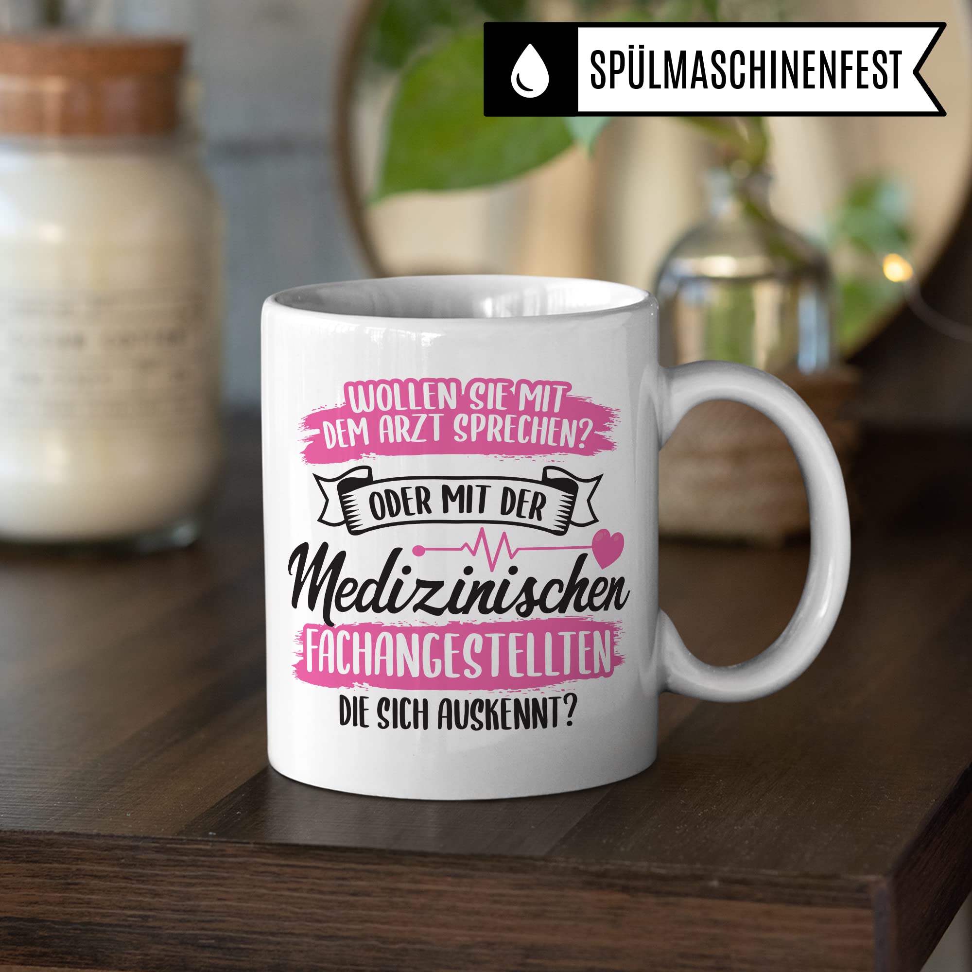Tazza MFA, MFA – perché la supereroe non è un titolo di lavoro ufficiale, regalo per infermiere, tazza per assistente medico, assistente medico, tazza per caffè (MFA