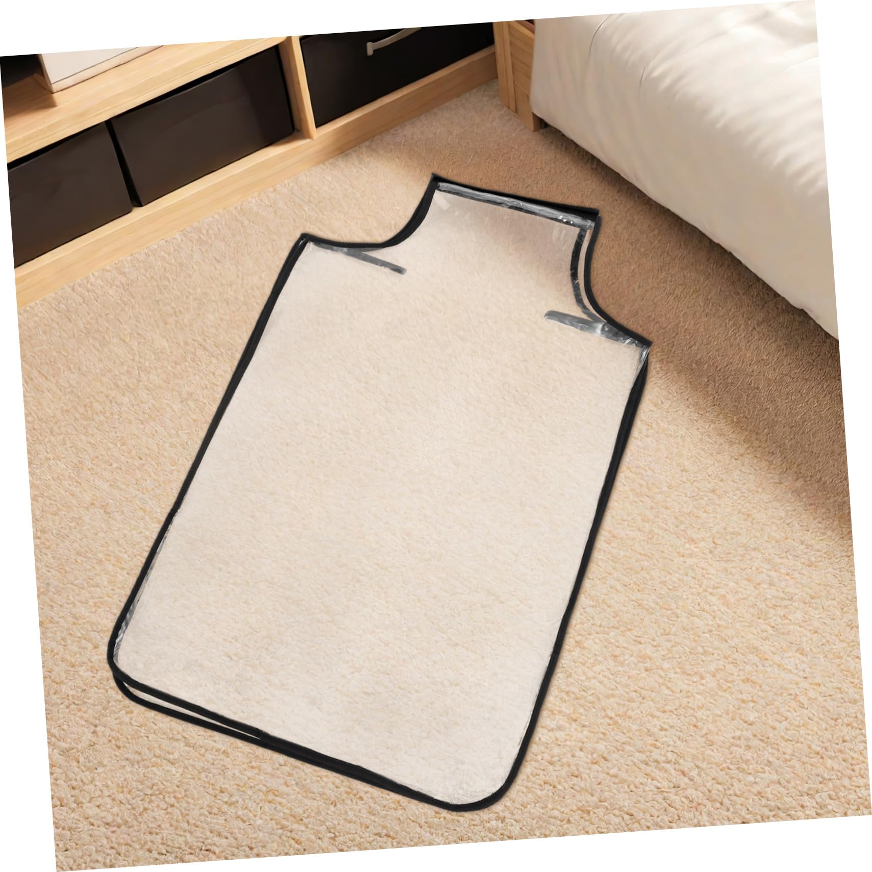 BESPORTBLE 2 pezzi Copri Valigia Trasparente in PVC per Valigia con Protezione Antigraffio Custodia Protettiva Adatta per Viaggi Outdoor e Antipolvere