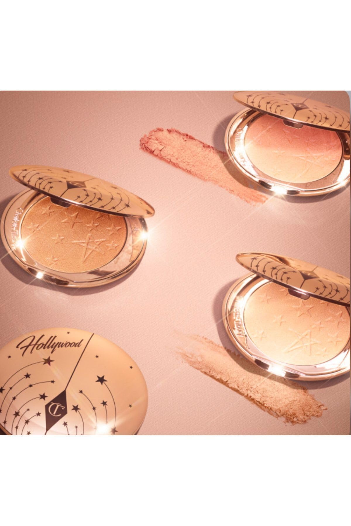 Charlotte Tilbury Hollywood Glow Glide Face Architect Highlighter | 7g | Champagne Glow