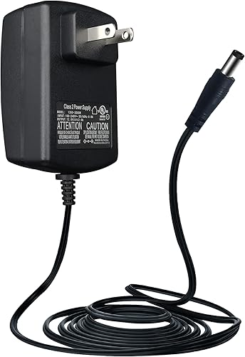 Miniatura 1 de Adaptador de fuente de alimentación de 12 V 2 A con cable de 10 pies de largo para Yamaha PSR YPG YPT DGX DD EZ P Piano digital y serie de teclado