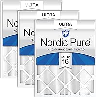 Vista 9 de Nordic Pure 20x20x1 (19 1/2 x 19 1/2 x 3/4) Filtros de aire plegados MERV 12, paquete de 6