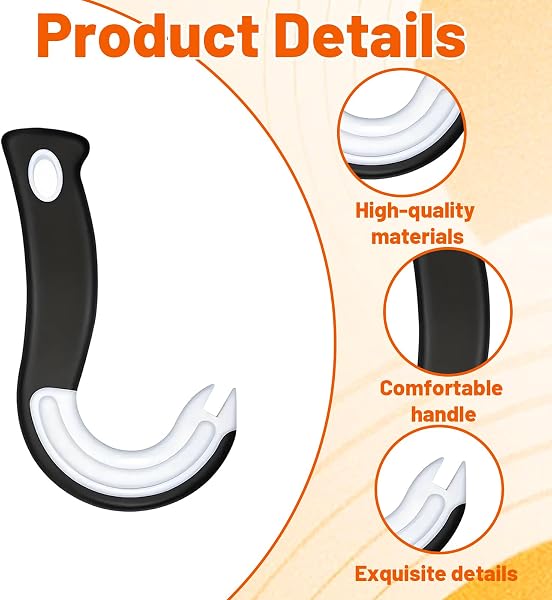 2 Abrelatas, Abrelatas en Forma de Gancho, 6 Abrelatas Manual, Abridor de Botellas de Cocina Imprescindible, Herramienta Manual Multifuncional Abridor - 3