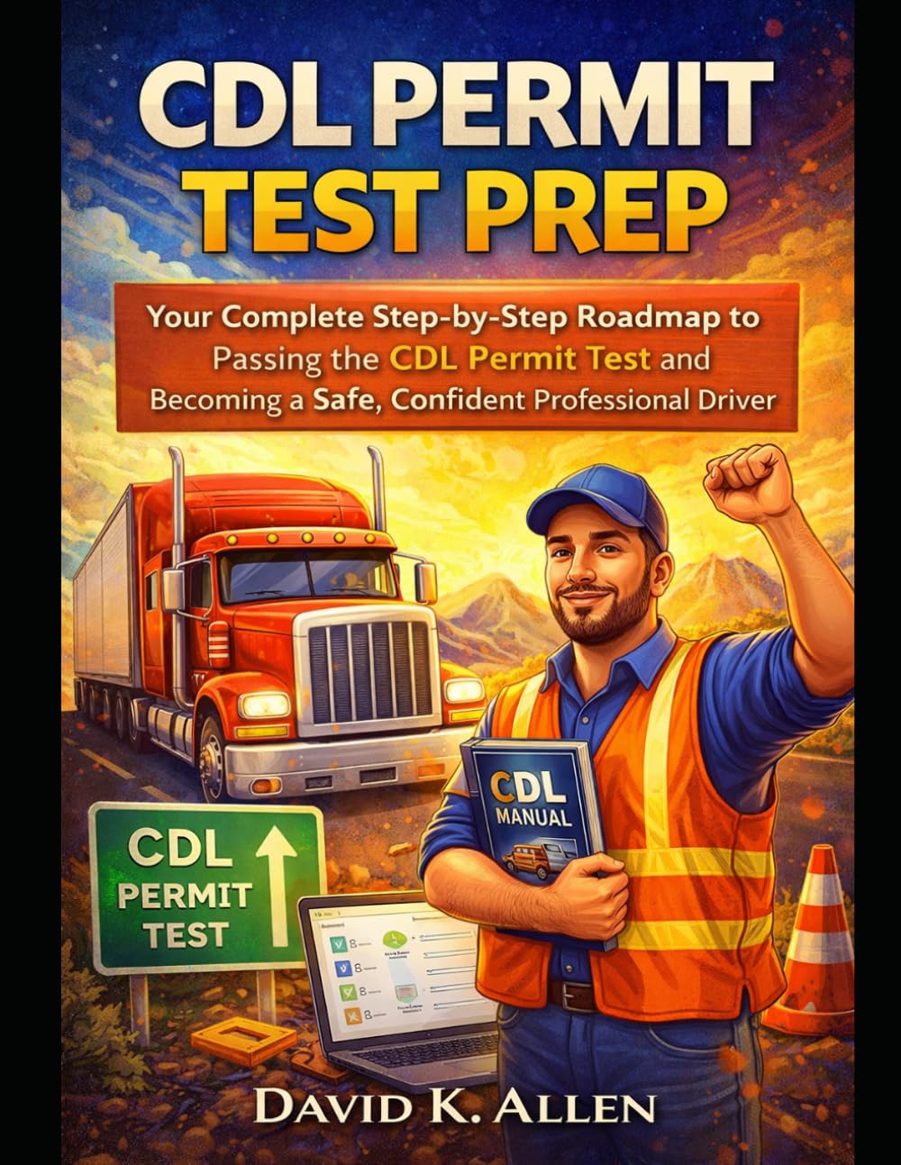 CDL Permit Test Prep Study Guide: Your Complete Step-by-Step Roadmap to Passing the CDL Permit Test and Becoming a Safe, Confident Professional Driver
