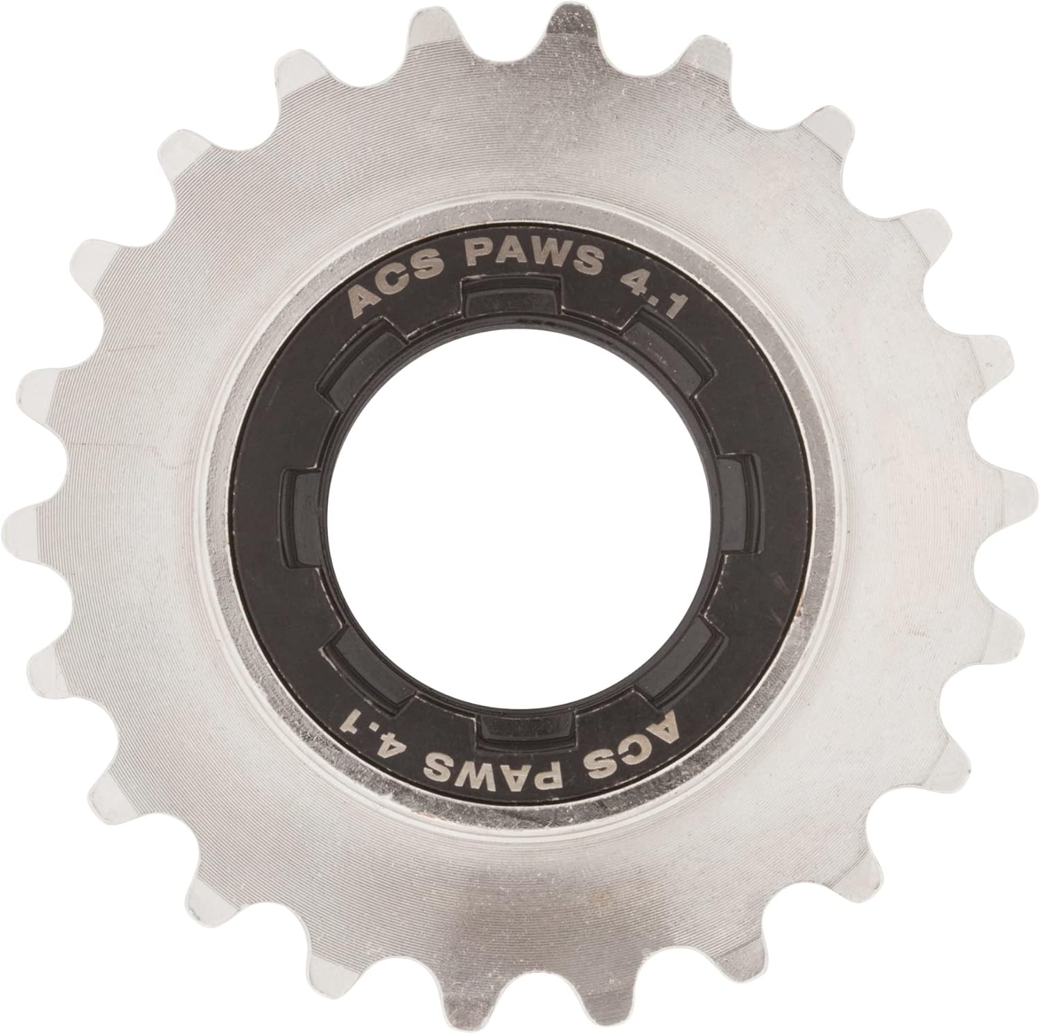 ACS Paws 4.1 22t BMX Freewheel - 1/8" & 3/32" - Black/Nickel