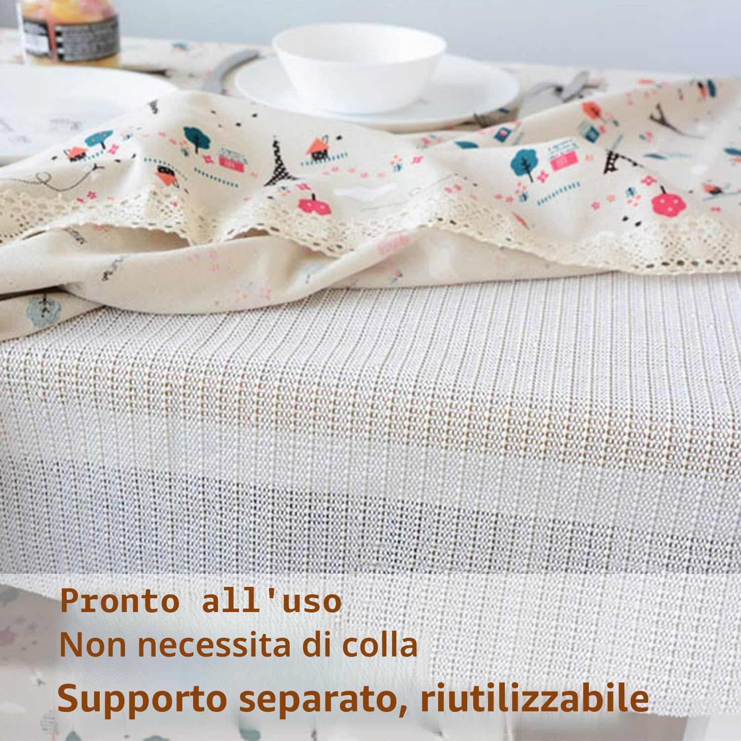 Tappetino antiscivolo per tappeti, 200 x 300 cm, per tappeti, cassetti, scaffali, auto e stivali